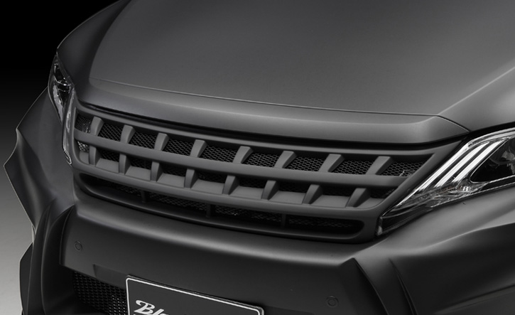 ハリアー60系前期用フロントグリル WALD(ヴァルド)(SPORTS LINE BLACK