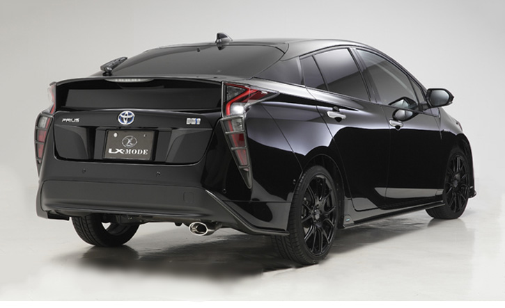プリウス50系前期用テールランプフィン LX-MODE(LXモード)エアロ