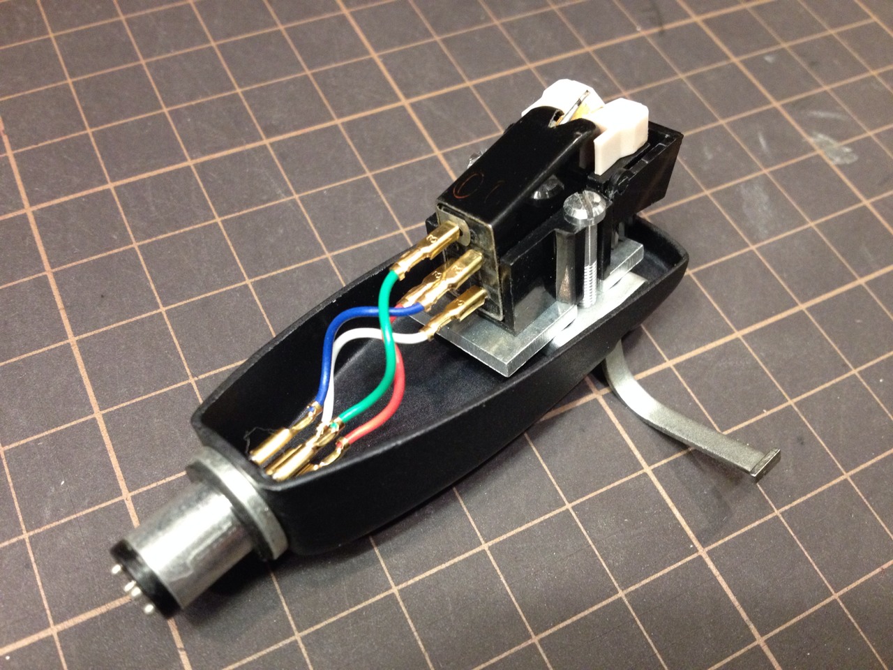 SHURE M75B、おそらく初期モノにT2交換針+SPEXシェル | オーディオ専門