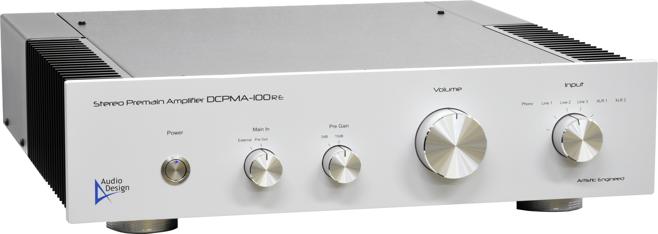 プリメインアンプDCPMA-100RE 100W+100W ダンピングファクター1200