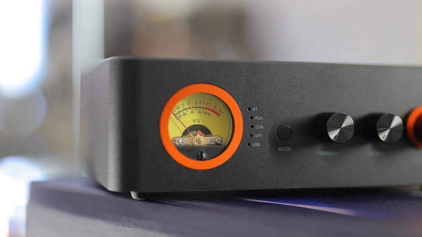 Fosi Audio MC351 - 2.1 Channels Integrated Amplifier with DAC, VU