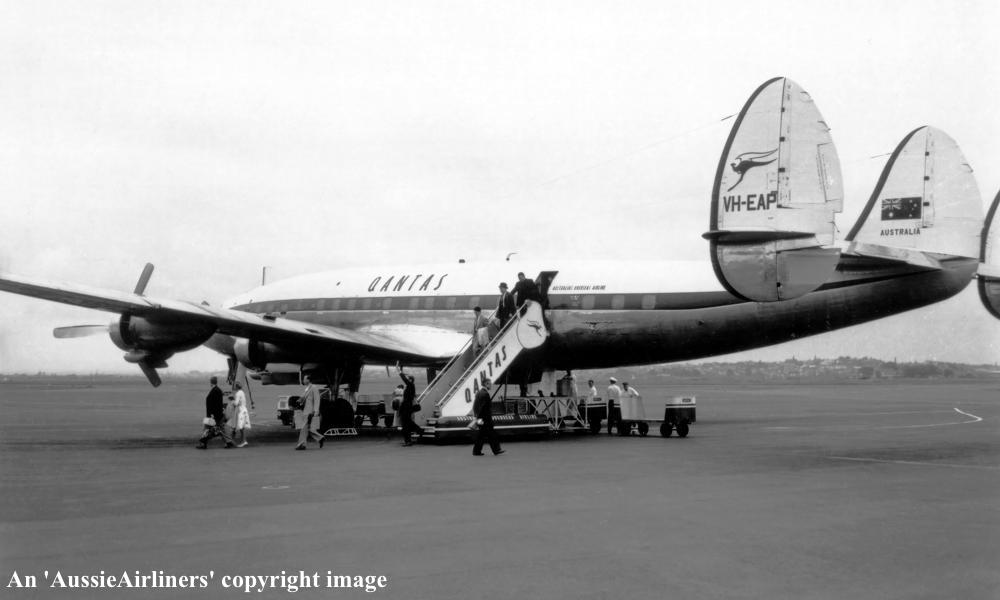 VH-EAP Lockheed1049G Constellation