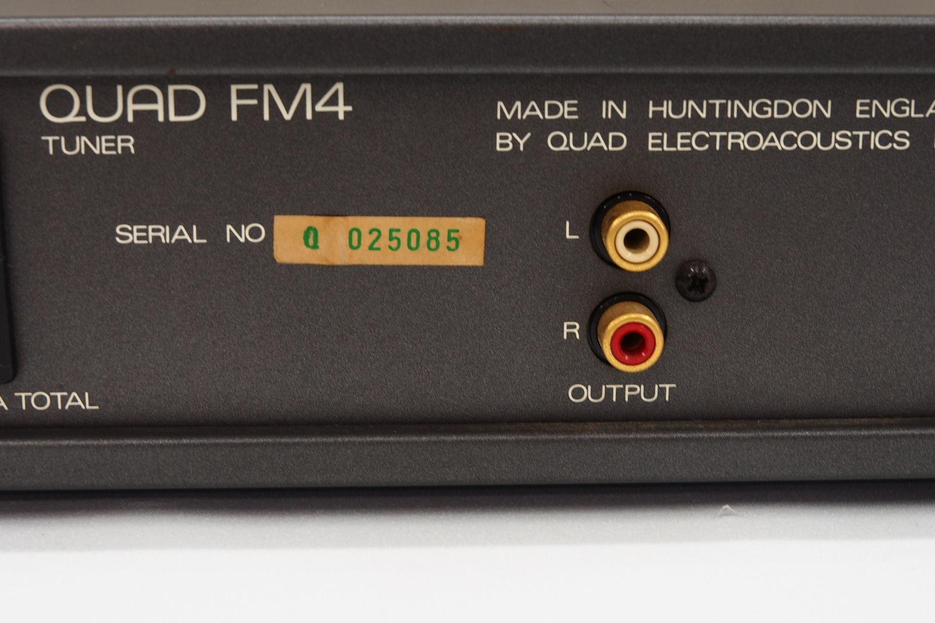 アバックWEB-SHOP / 【中古】QUAD FM4【コード01-12169】FMチューナー