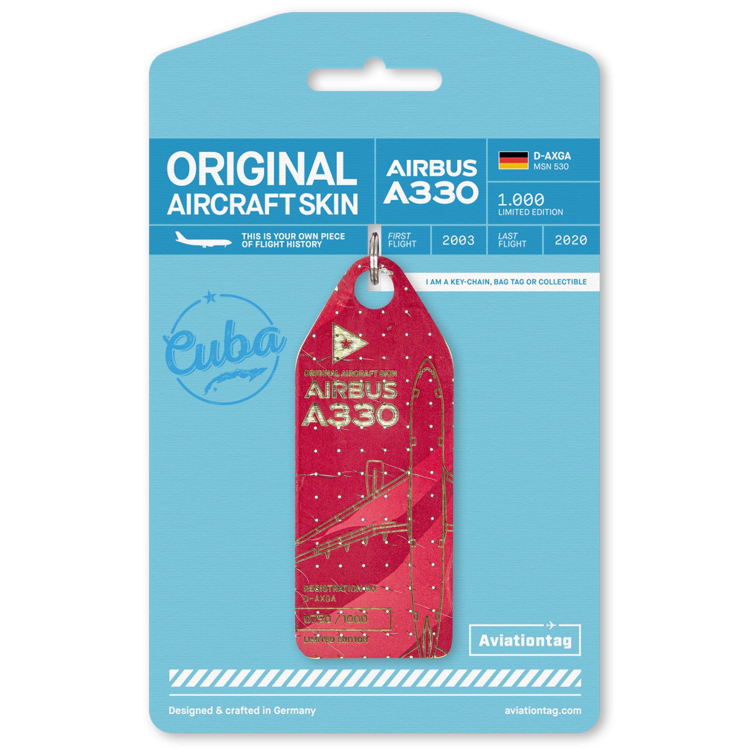 Aviationtag Cuba Edition – Limited A330 Edition of the D-AXGA