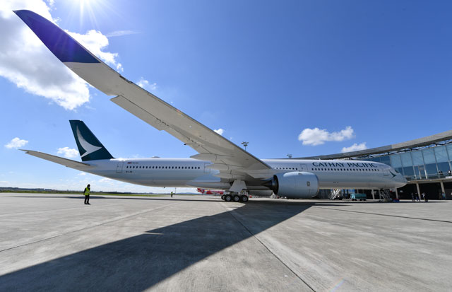 キャセイパシフィック航空、A350-1000初受領 7月から香港－台北線