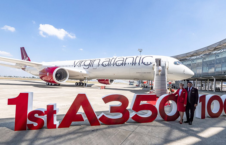 ヴァージン アトランティック航空、A350-1000初号機受領 9月就航