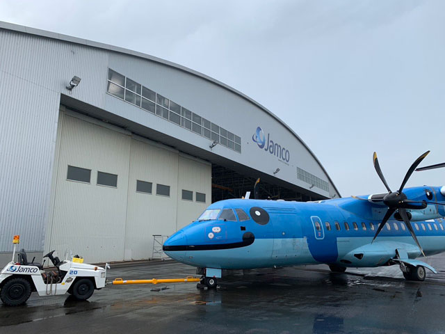 天草エア「みぞか号」運航復帰 避難先仙台から帰還