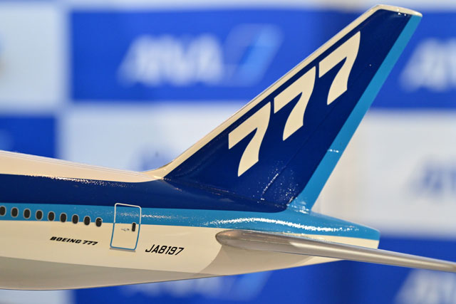ANA、777が就航30周年 羽田で記念イベント