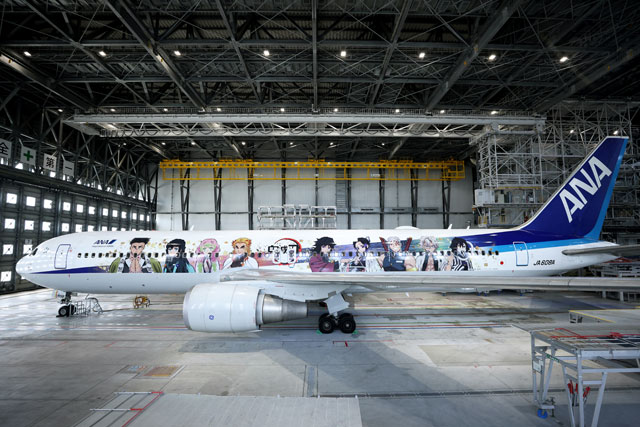 柱」9人の剣士描く 写真特集・ANA鬼滅の刃じぇっと -弐-