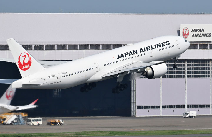 JcWings 1/200 JAL B777-200ER JA703J 飛行状態 h*3様 JCWings JAL