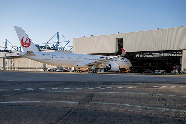 JAL、新旗艦機A350-1000ロールアウト 年内就航、羽田－NYに