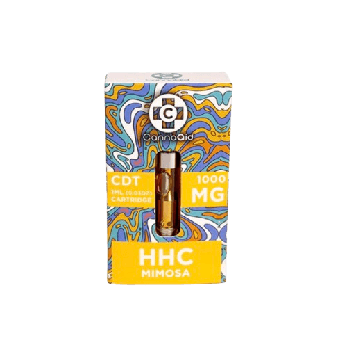 CannaAid HHC Vape Cartridge – 1ml | Smooth, Euphoric Effects in 4