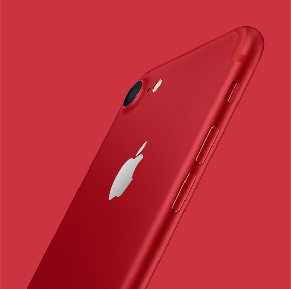 Apple introduces iPhone 7 and iPhone 7 Plus (PRODUCT)RED Special