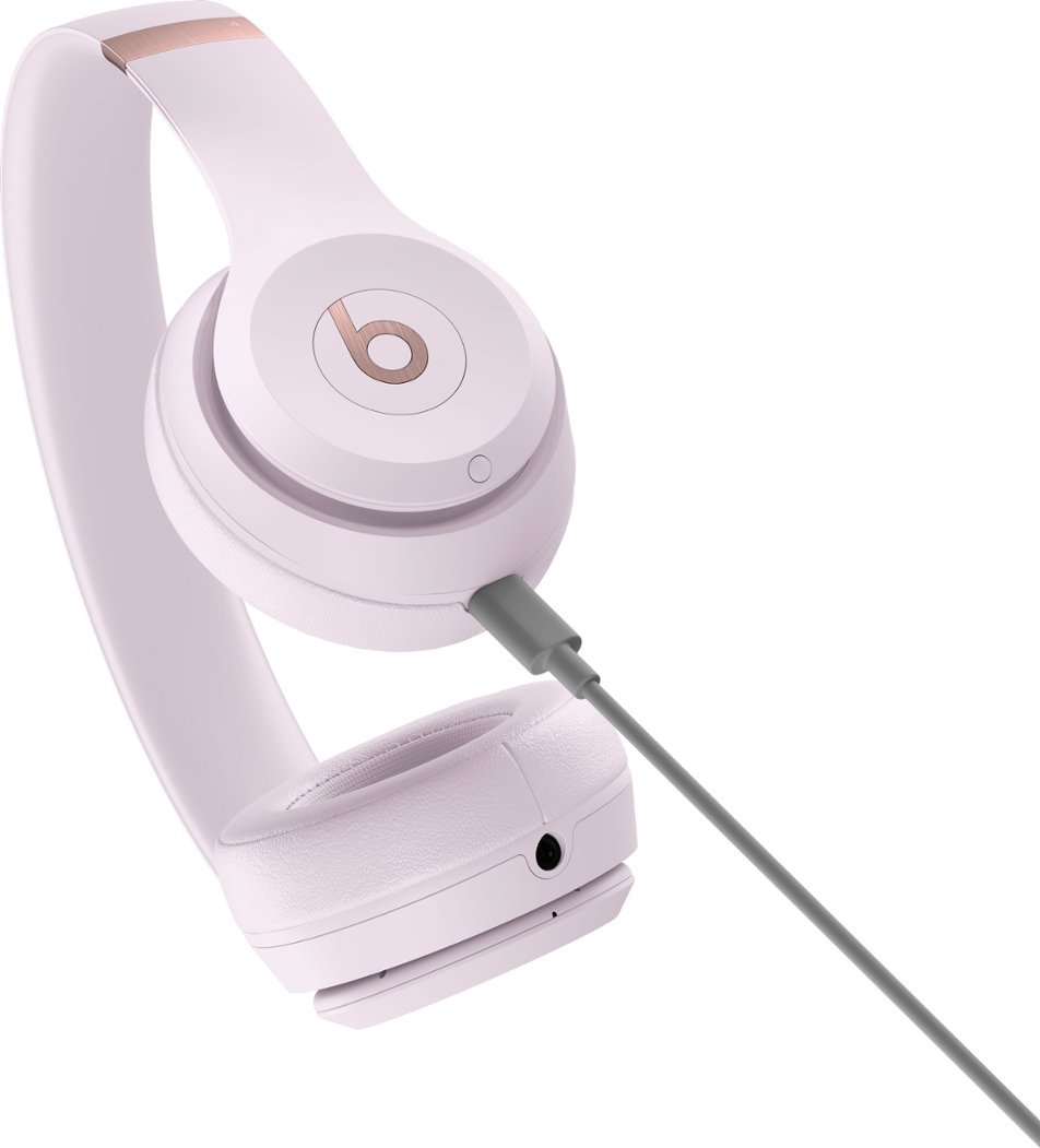 Beats Solo 4 True Wireless On-Ear Headphones – Cloud Pink MUW33LL