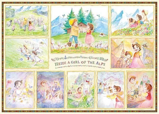 アルプスの少女ハイジ ジグソーパズル 1000ピース 1000P