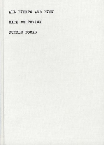 artecontemporanea.com Mark Borthwick. All Events are Even