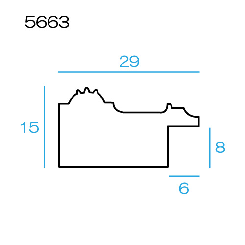 デッサン額縁：5663 ピンク | マルニ額縁画材店