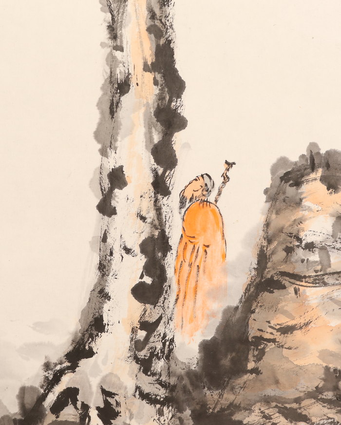 掛軸紹介 秋山吟客図 | 掛け軸や骨董品の販売・買取なら株式会社縁［大阪］