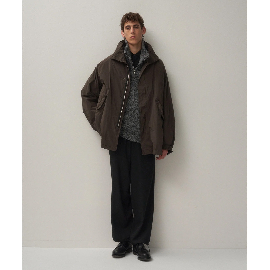 ATON (エイトン) AIR WEATHER SHORT MODS COAT – Area