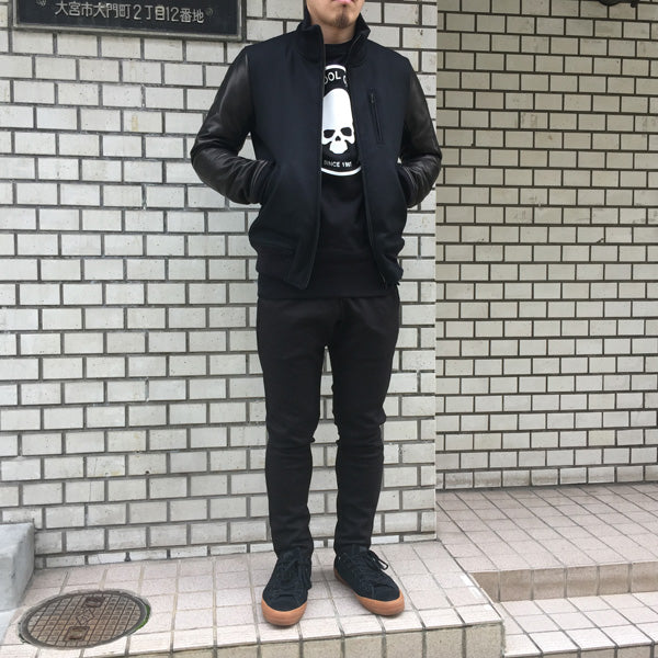 Lounge Lizard DOUBLE CLOTH SAXONY x HORSE HIDE スタジャン No.5678