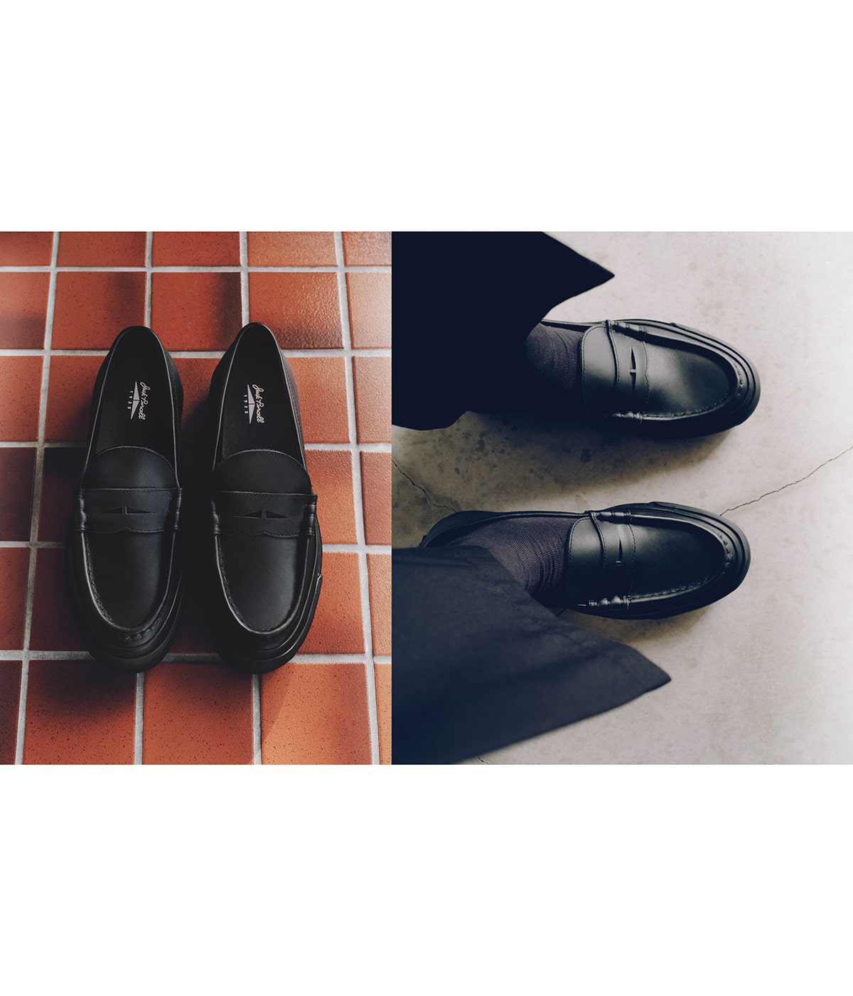 ジャックパーセル 1935 LOAFER -BLACK-【JACK PURCELL 1935