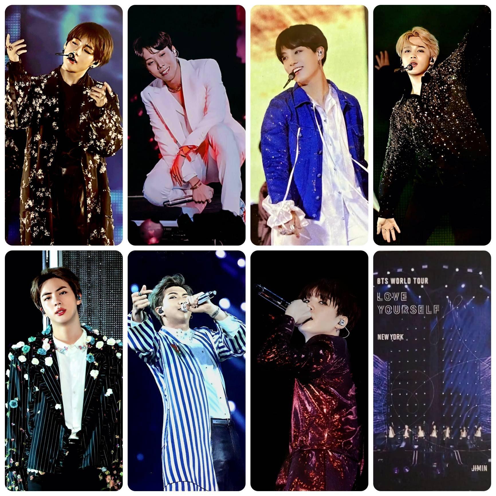 BTS - Love Yourself New York Blu ray Photocards | Stay DeLulu!