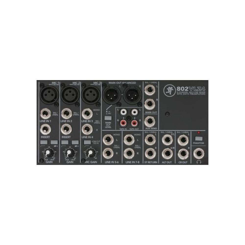 8chアナログミキサー（802VLZ4）の製品詳細｜映像音響テクニカル