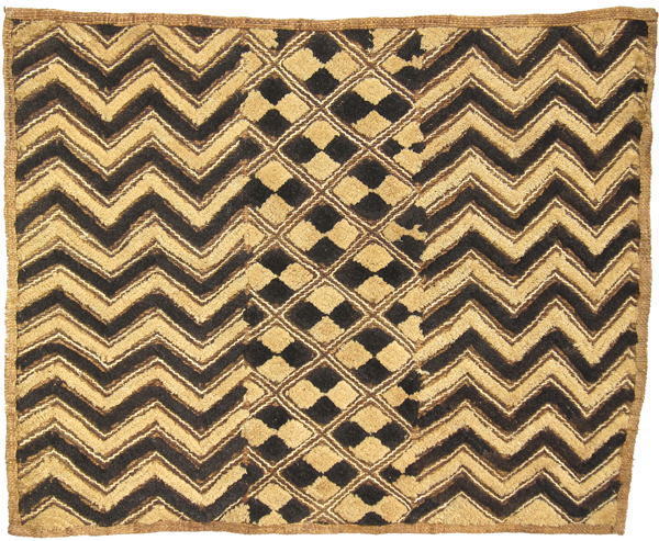 ラフィア布（草ビロード・中）<アフリカの布：アフリカ雑貨アザライ