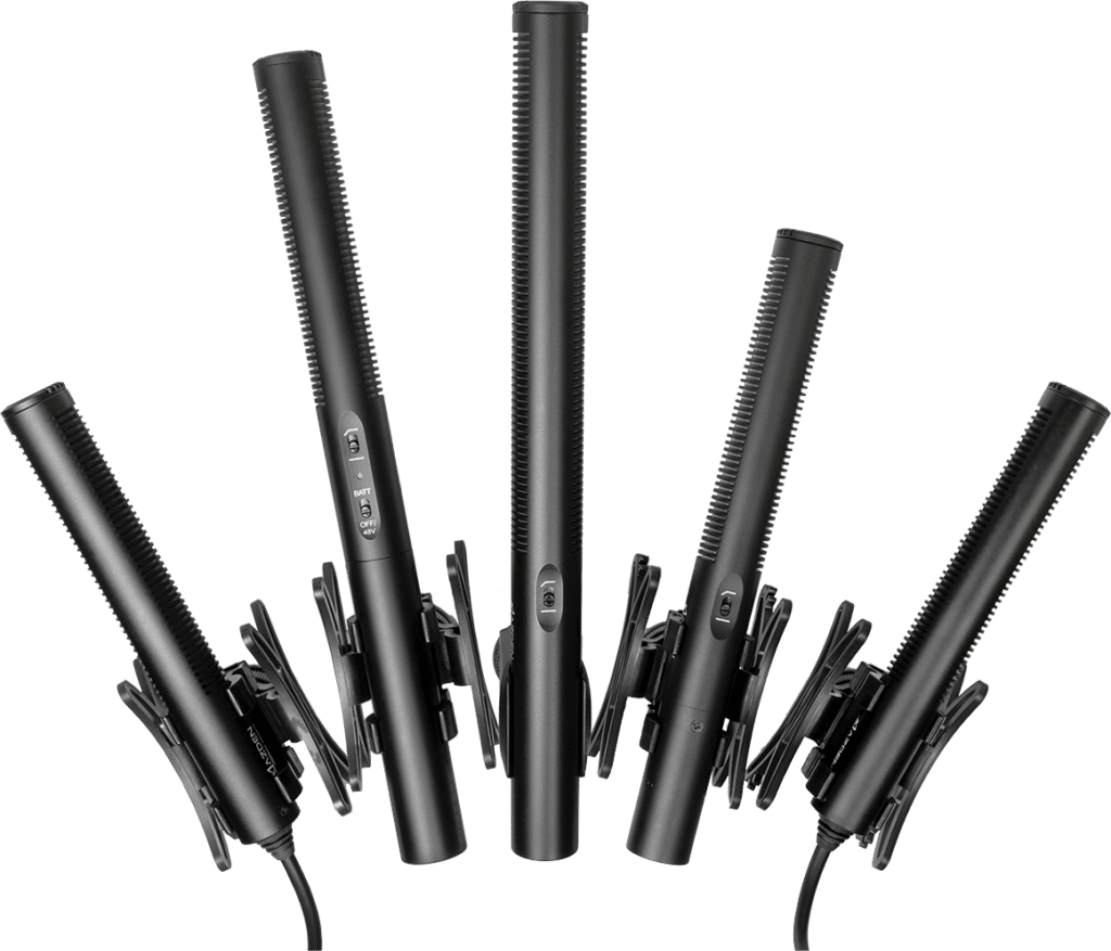 Azden Ni-Go-Maru (250) Series Shotgun Microphones