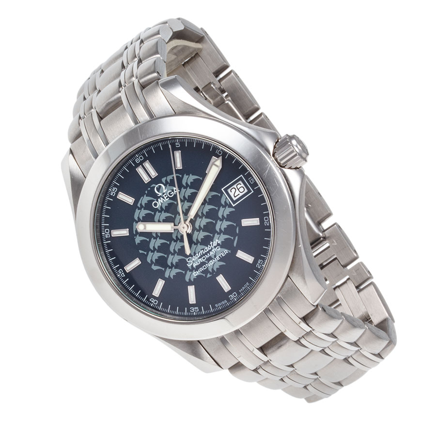 オメガ シーマスター 120m [2508.80] ジャックマイヨール ブルー 3500