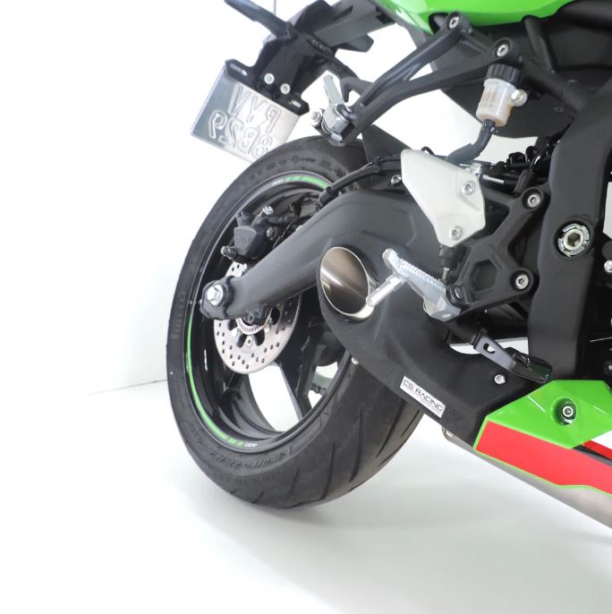 ZX-4R/RR 迫力あるサイド出しマフラー！｜AxxL