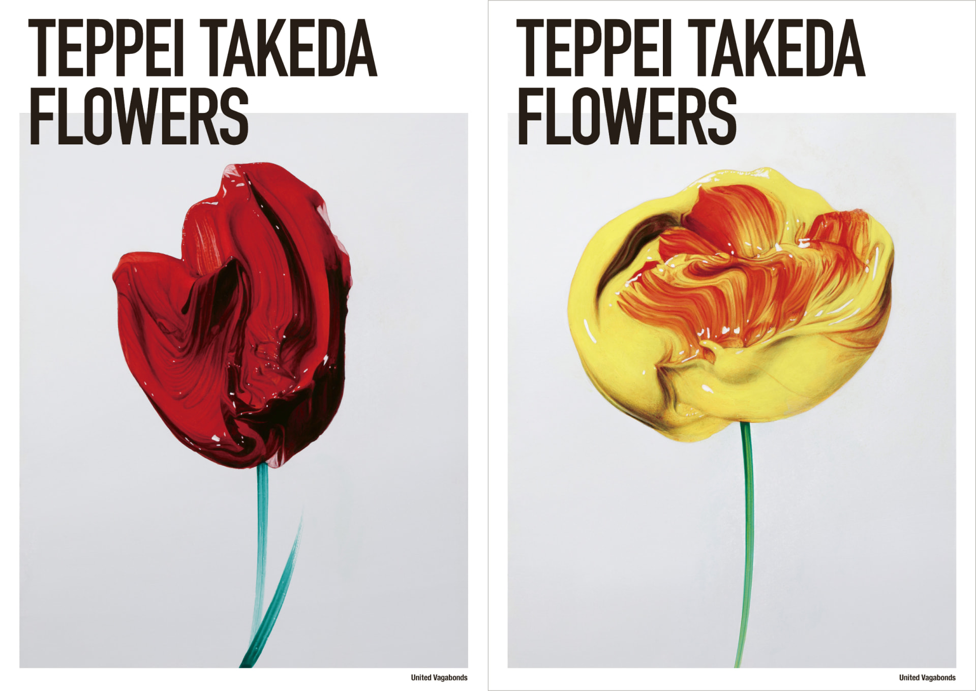 武田鉄平 TEPPEI TAKEDA FLOWERS 作品集 本 絵画 サイン付 武田鉄平