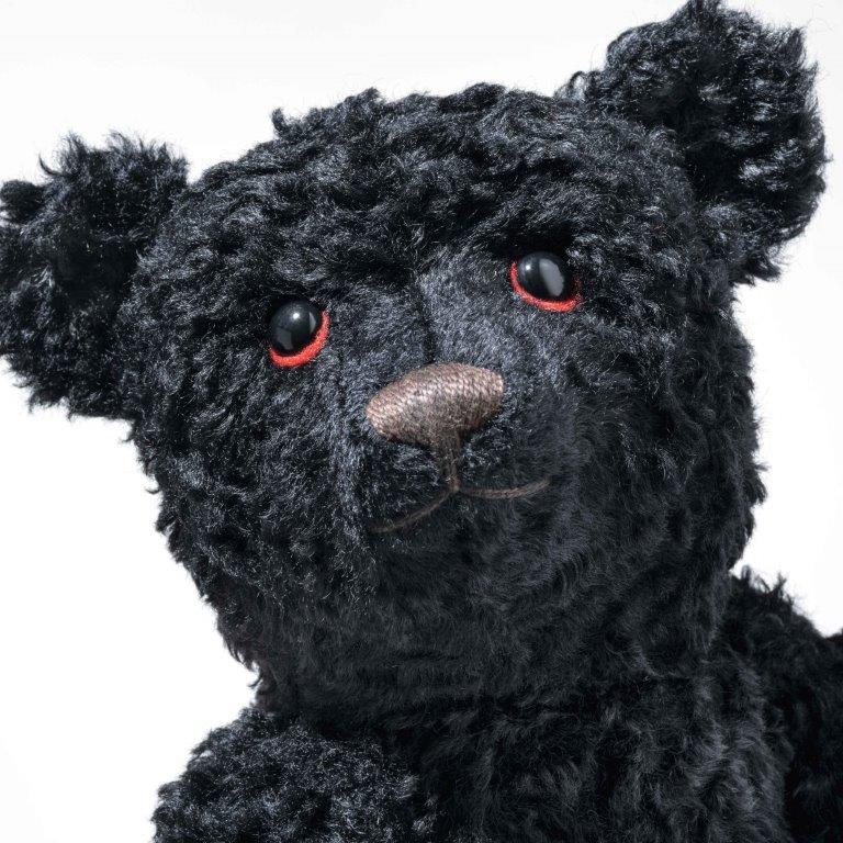 Steiff Black Teddy Bear 1910 Replica, 50 cm – Axis Toys & Gifts