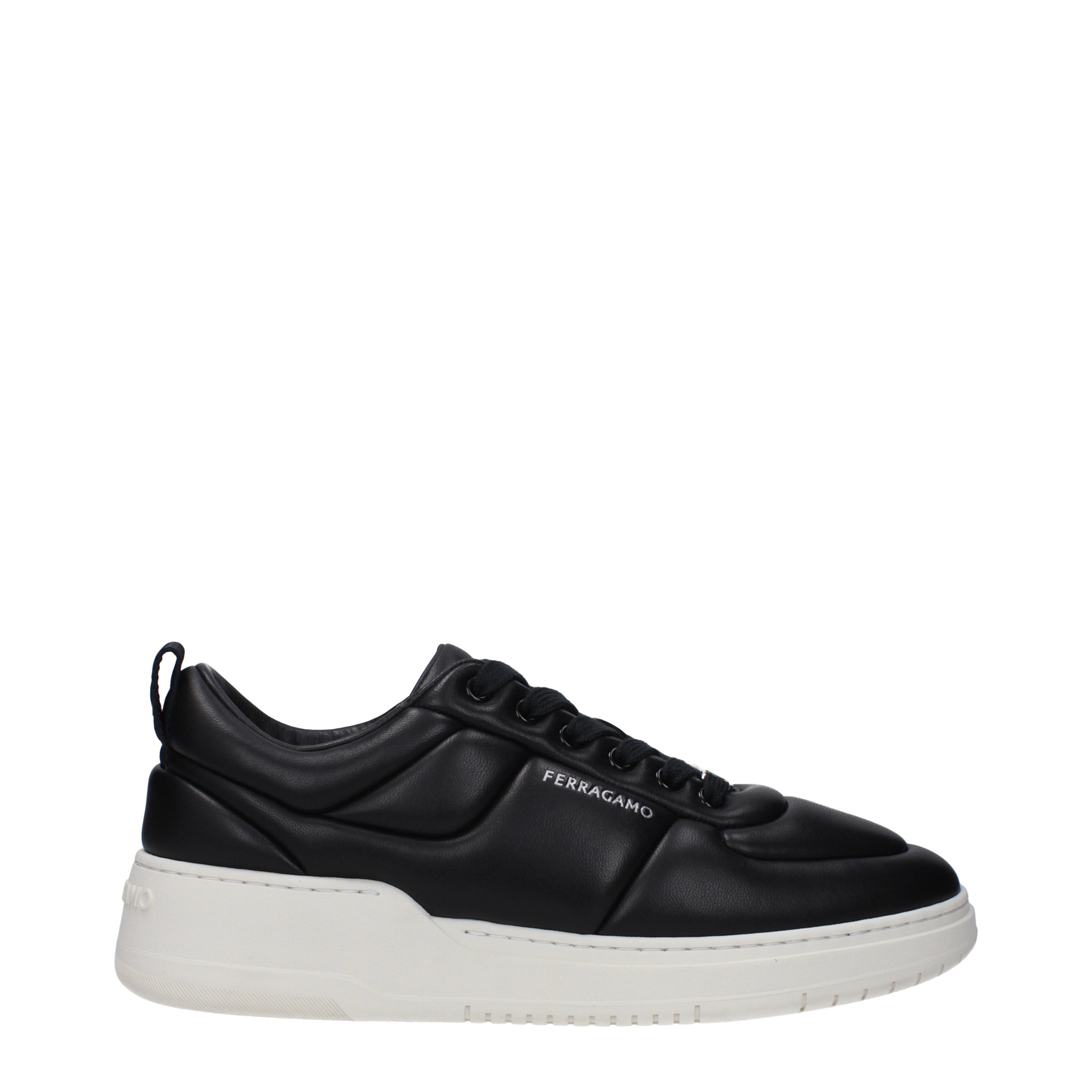 Salvatore Ferragamo Sneakers Men Leather Black | B-Exit – B-Exit