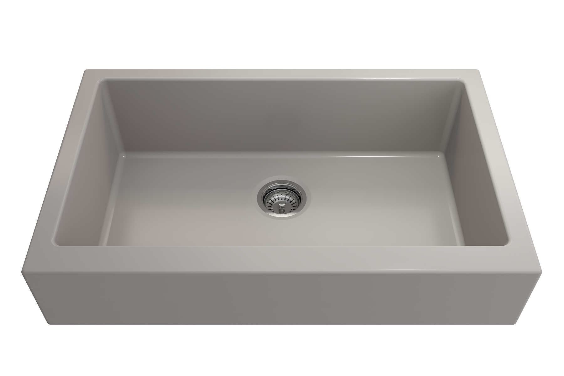 NUOVA PRO 34 Farmhouse Short Apron Front Fireclay 34