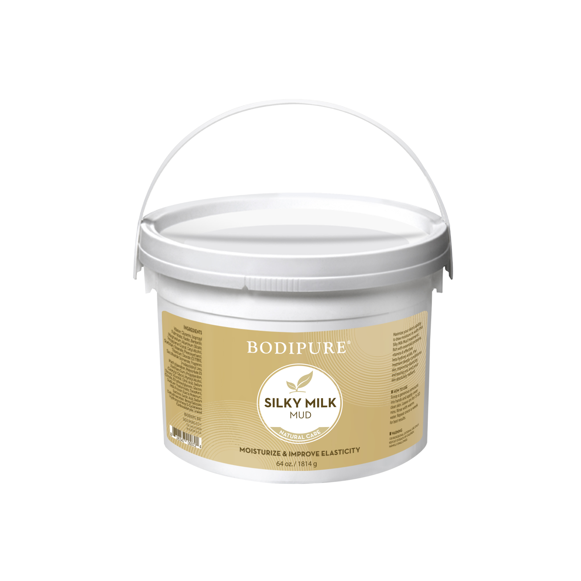 Silky Milk Body Mud-64oz - Bodipure Professional Spa Products