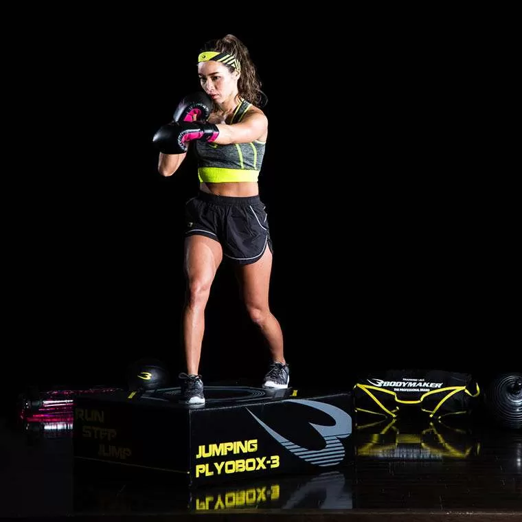 ジャンピングプライオBOX3 TG257BK｜BODYMAKER（ボディメーカー