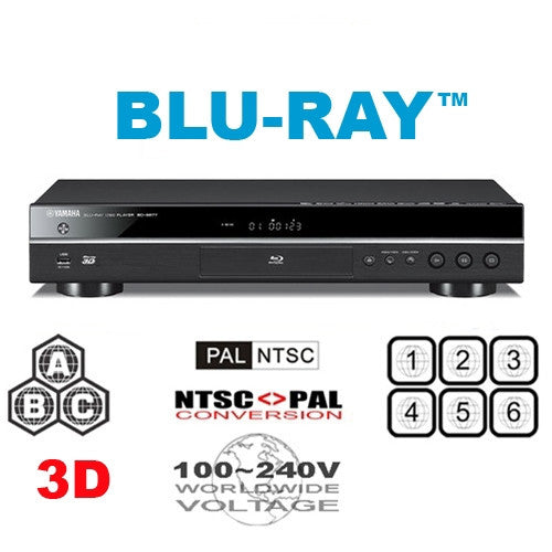 Yamaha BD-S677/S681 | 3D Region Free DVD Blu-ray Player