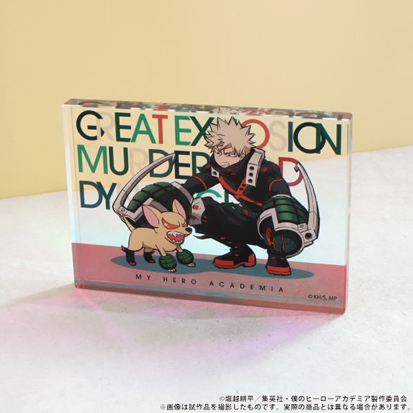 僕のヒーローアカデミア オーロラアクリルブロック 爆豪勝己