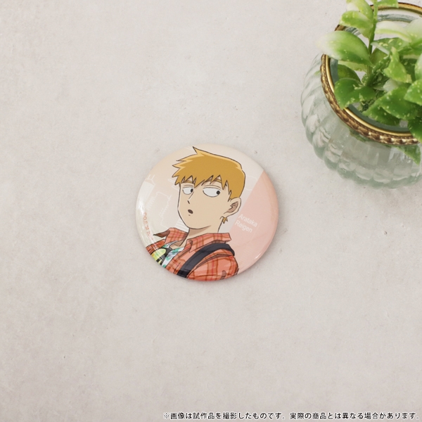 モブサイコ100 Ⅲ 缶バッジ／Vacation 霊幻新隆: キャラグッズ｜bones