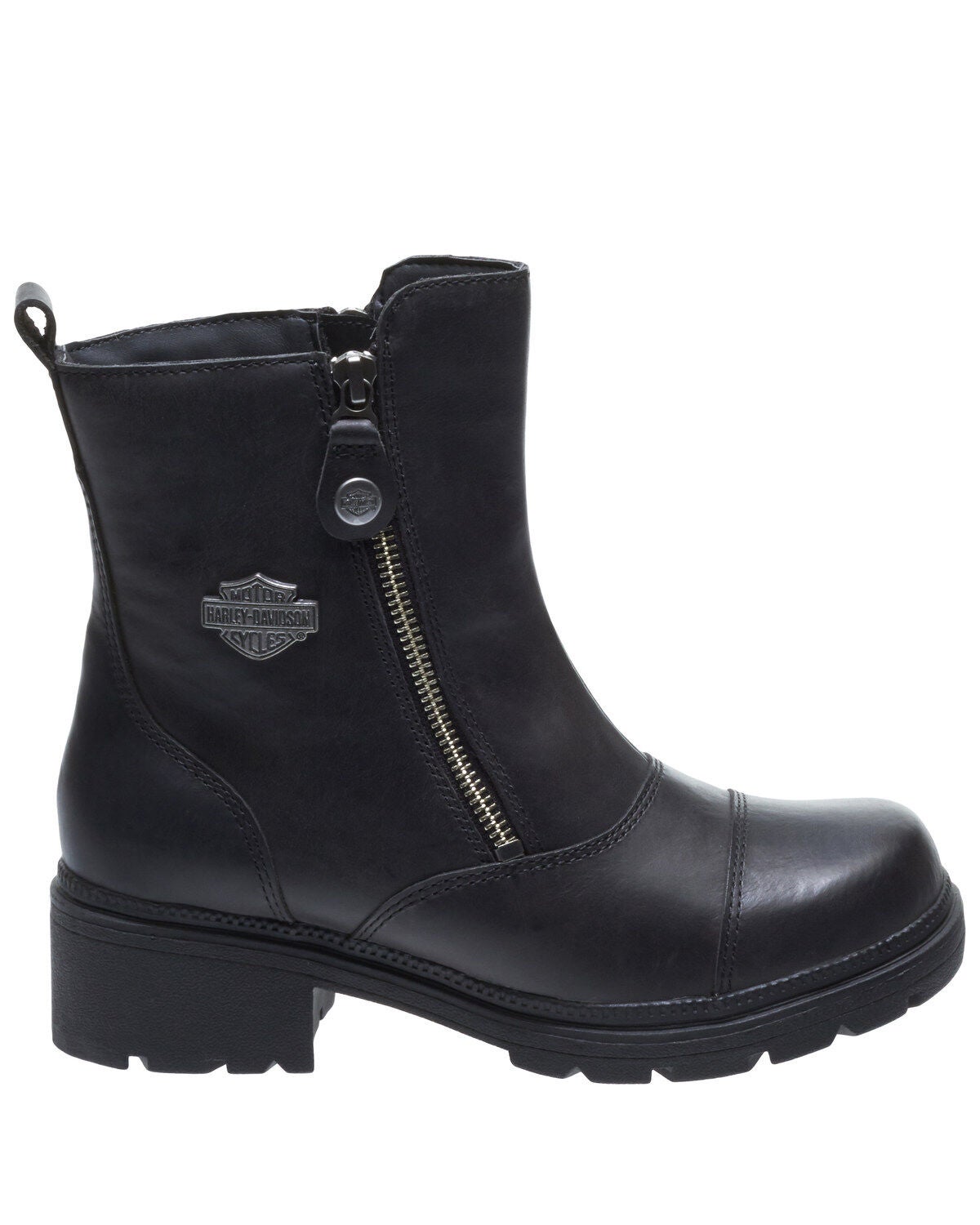 Harley Davidson Women's Amherst Moto Boots - Round Toe | Boot Barn