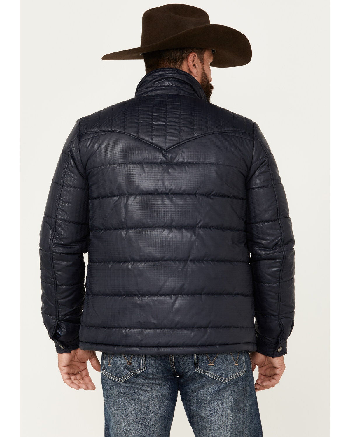 Cody James Men's Quilted Ponderosa Snap Shirt Jacket | Boot Barn