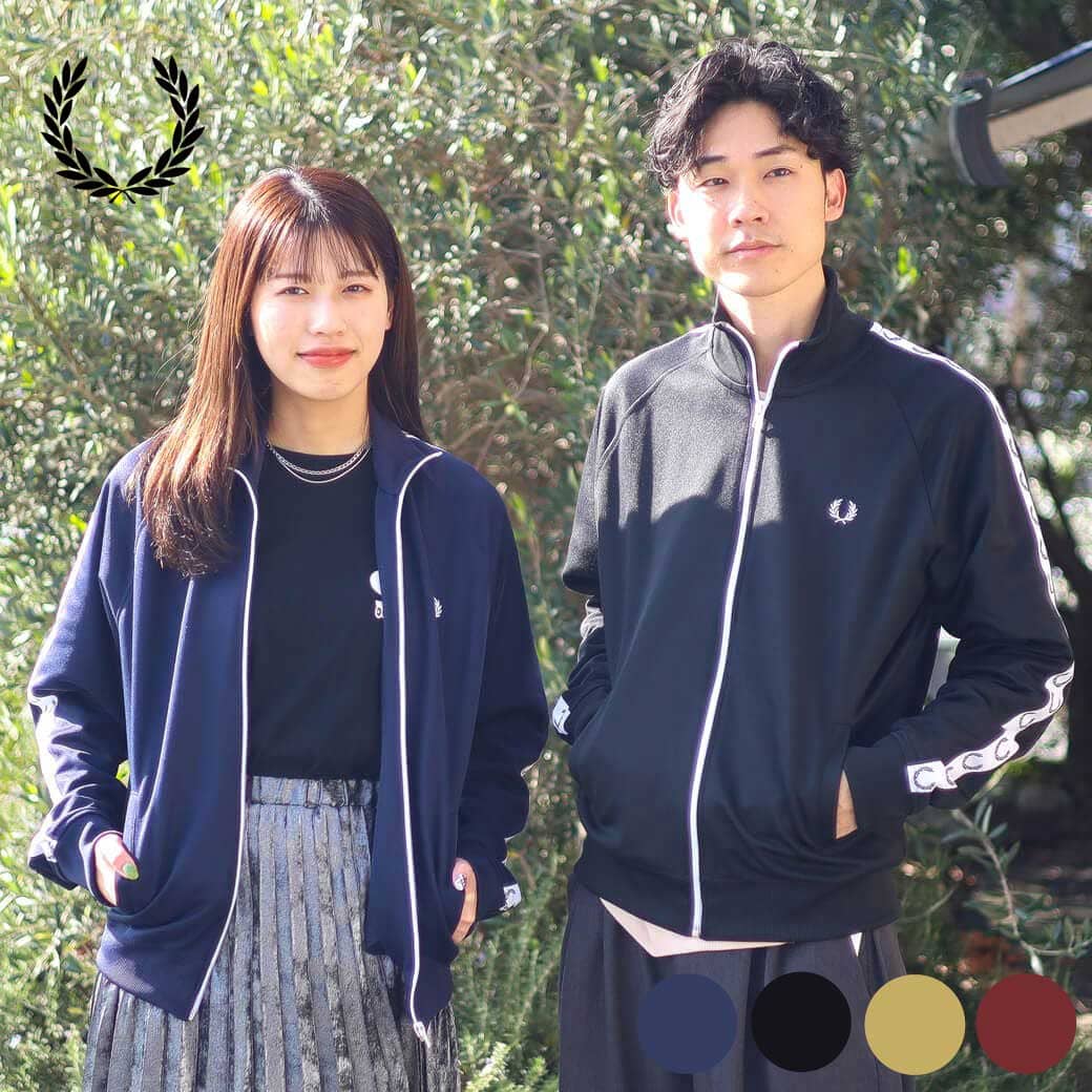 FRED PERRY フレッドペリーTaped Track Jacket｜BORN FREE ONLINE SHOP