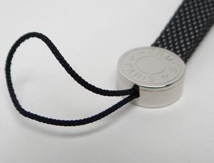 HERMES エルメス セリエ 携帯ストラップ キーチャーム シルバー