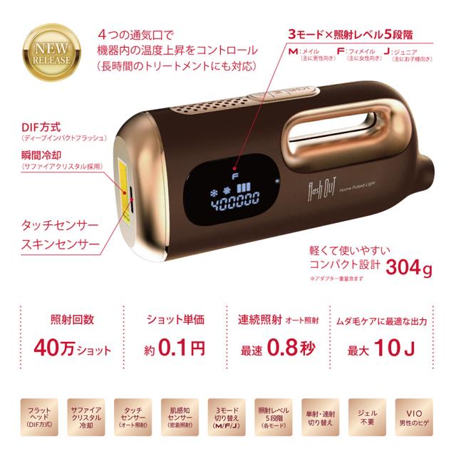 フラッシュアウト(R) 家庭用脱毛器-美容機器の卸/仕入れならビーウェイブ