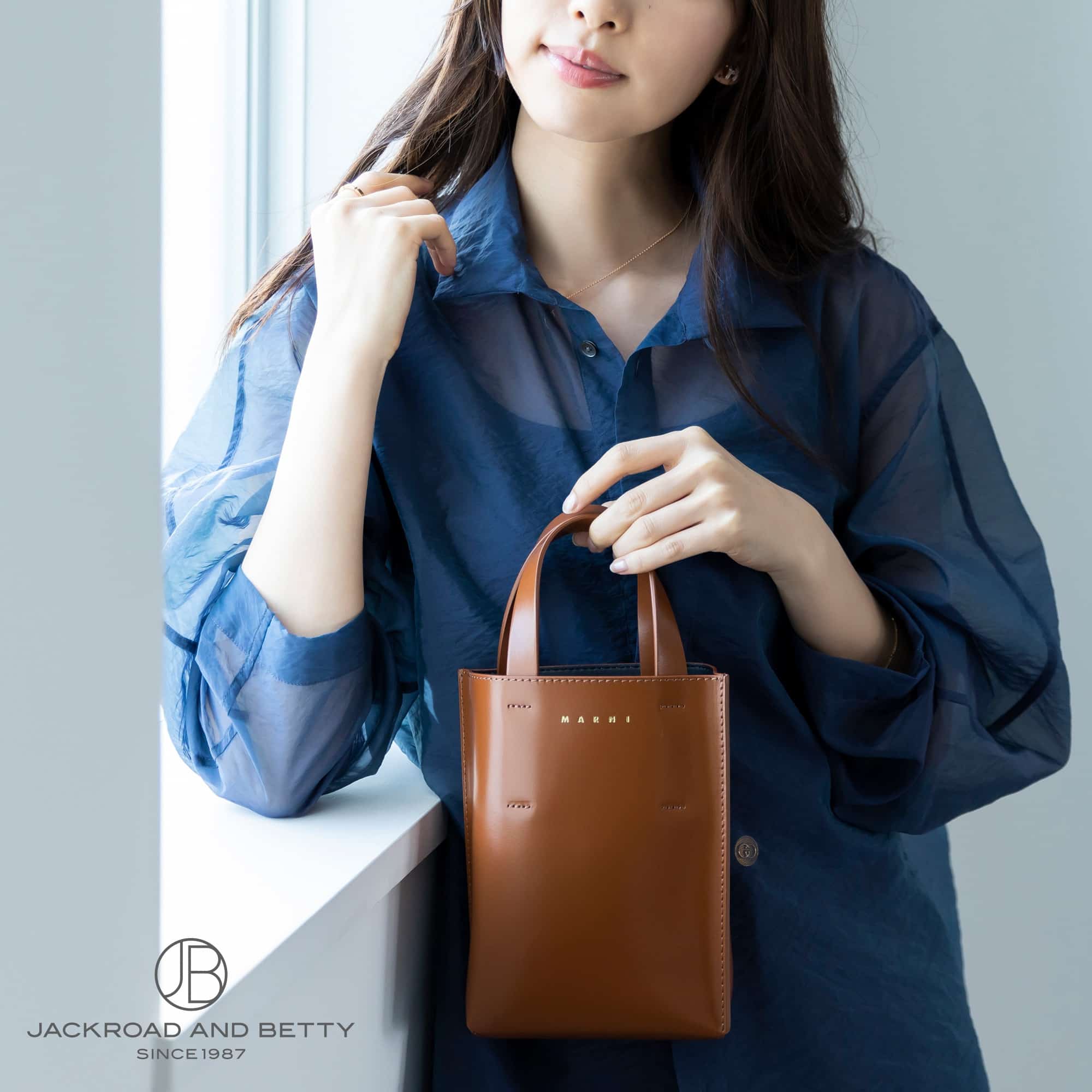 ミュゼオ バッグ ナノ モカ ブラウン[SHMP0050U0LV63900M66] Museo Bag