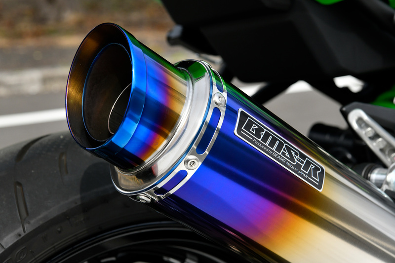 R-EVO2 ヒートチタン フルエキゾースト：ZX-4RR / ZX-4R SE：2023