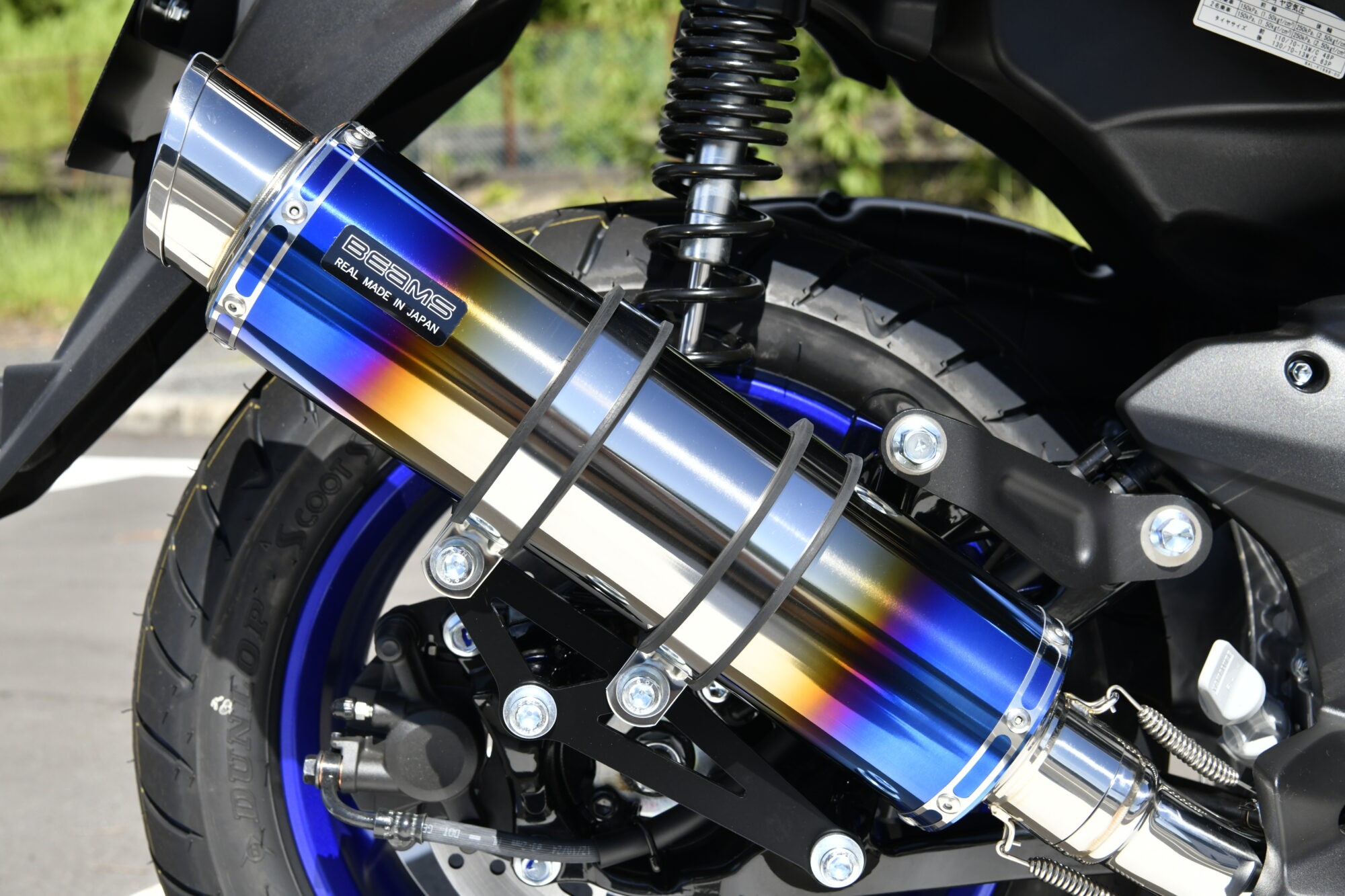 R-EVO2 ヒートチタンサイレンサー 政府認証：N-MAX125：政府認証 ｜ BEAMS