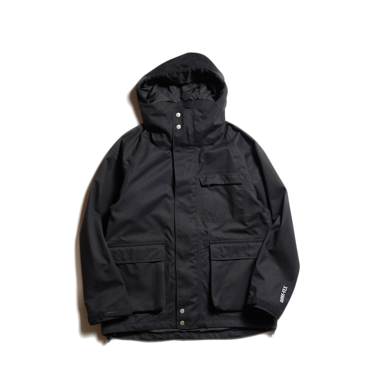 nonnative / EXPLORER JACKET N/P TWILL GORE-TEX 2L (Black)