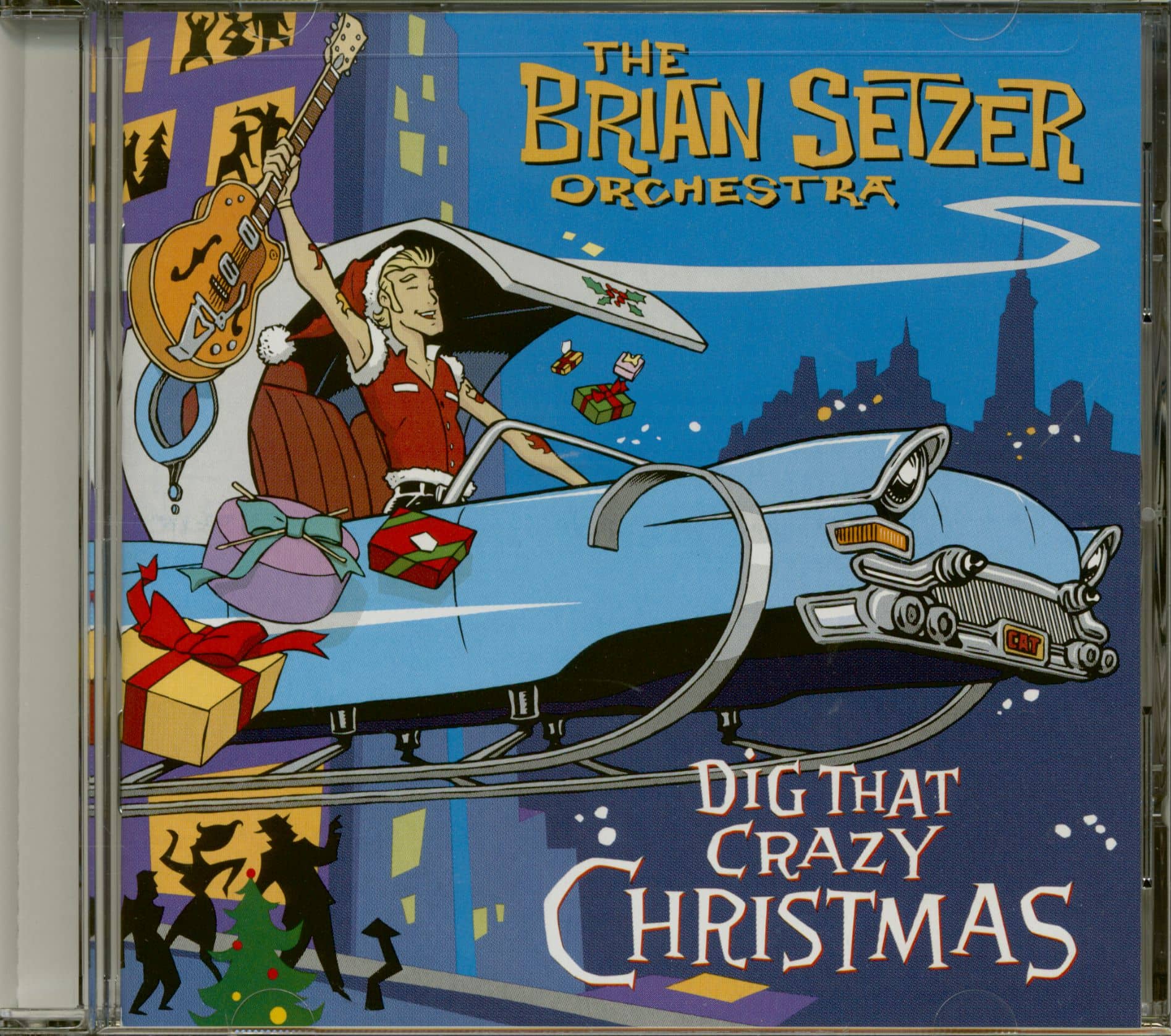 Brian Setzer CD: Dig That Crazy Christmas (CD) - Bear Family Records